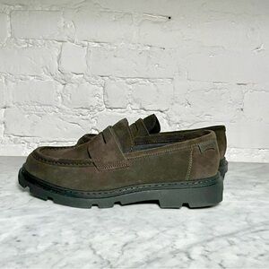 Camper Men's Junction Brown Nubuck/ Brown Suede Loafers Size 41 - NEVER WORN